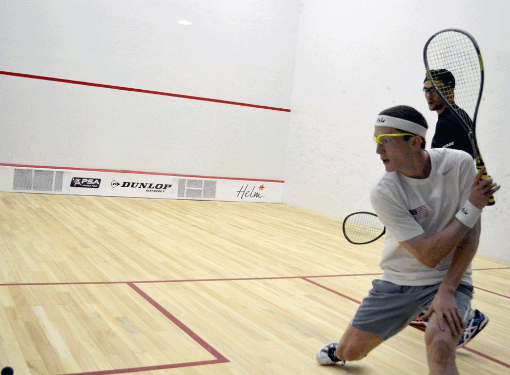 Todd Harrity (white) against U.S. teammate Chris Hanson. (image: Abierto Colombiano)