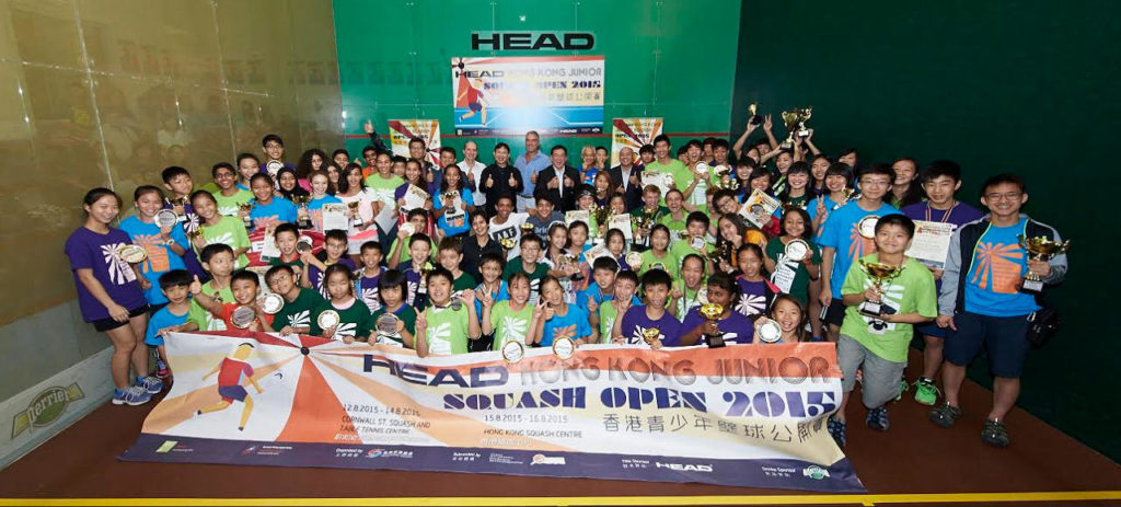 2015 Hong Kong Junior Open participants. 
