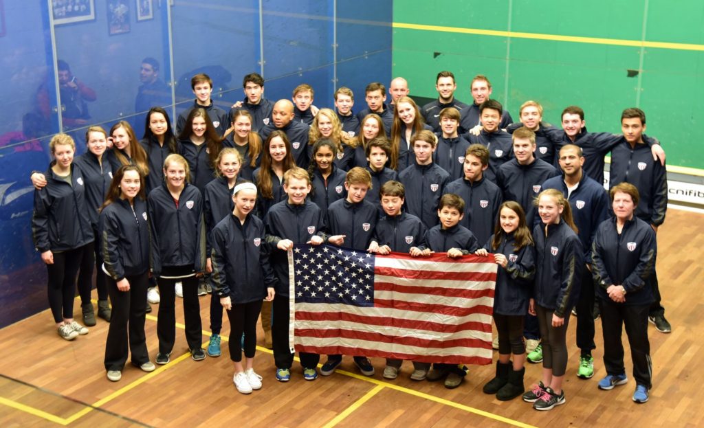 The 2016 British Junior Open Team USA delegation. 